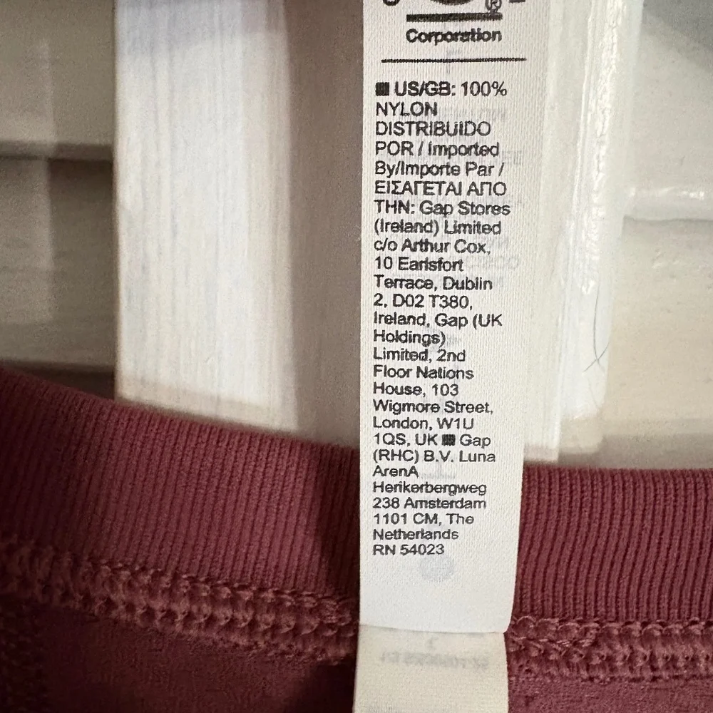 Athletica Women’s SZ L Momentum Tee Shirt Seamless Fitted Dusty Rose - Picture 4 of 6